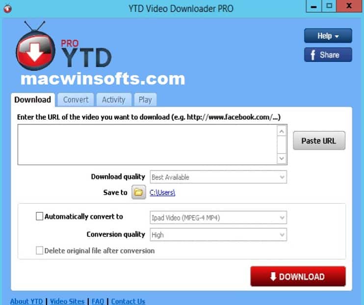 ytd video downloader serial key for mac